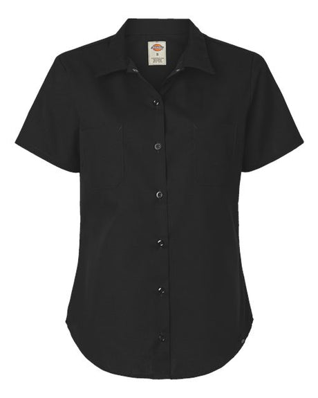 Dickies Women's Industrial Short Sleeve Work Shirt-1