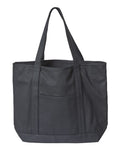 Liberty Bags XL Zippered Cotton Canvas Resort Tote-1
