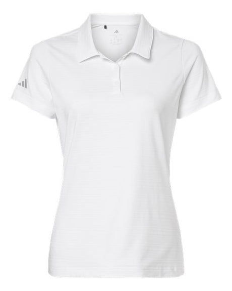 adidas Women's Textured Stripe Polo-1