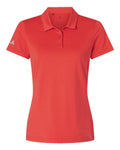 adidas Women's Textured Stripe Polo-1