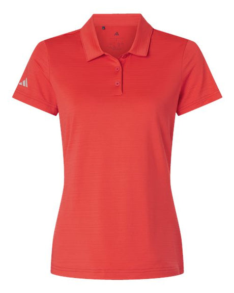 adidas Women's Textured Stripe Polo-1