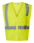 Kishigo Men's Single Pocket Zipper Mesh Vest-1