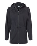 Columbia Women's Flora Park II Soft Shell Long Length Jacket-1