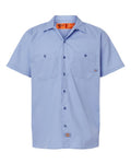 Dickies Men's Industrial Short Sleeve Work Shirt-1