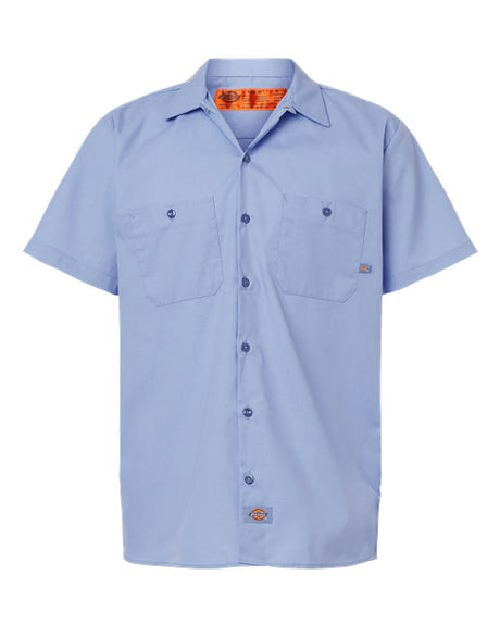 Dickies Men's Industrial Short Sleeve Work Shirt-1