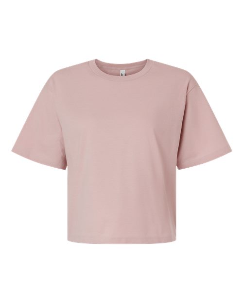 American Apparel Women's Fine Jersey Boxy Tee-1