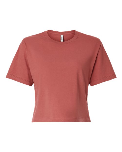 American Apparel Women's Fine Jersey Boxy Tee-1