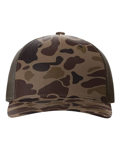 Richardson 112PFP Printed Five Panel Trucker Hat-1