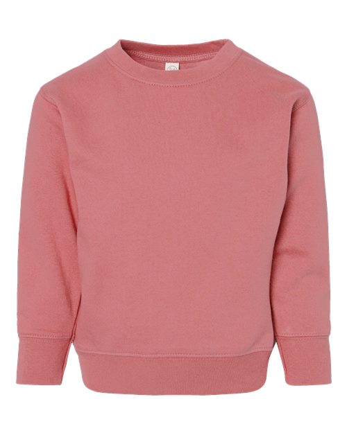 Rabbit Skins Toddler Fleece Crewneck Sweatshirt-1