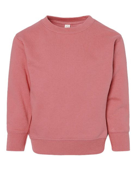 Rabbit Skins Toddler Fleece Crewneck Sweatshirt-1