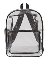 Liberty Bags Large 17" Heavy Duty Clear Backpack-1