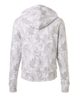 MV Sport Women's Maddie Floral Print Hooded Sweatshirt-2