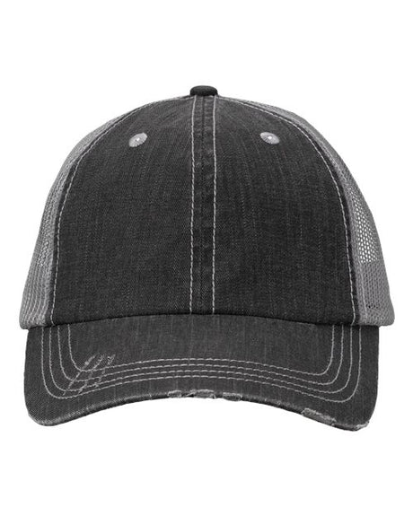 Valucap Contrast Stitch Cap-1