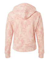 MV Sport Women's Maddie Floral Print Hooded Sweatshirt-2