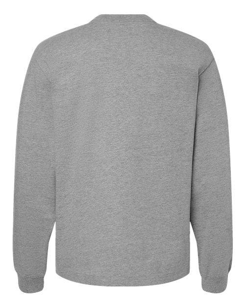BELLA + CANVAS Men's 7.5 oz Heavyweight Long Sleeve Tee-2