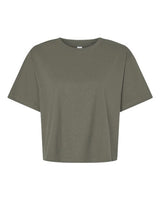 American Apparel Women's Fine Jersey Boxy Tee-1