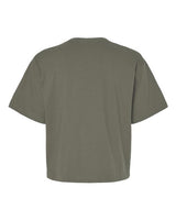American Apparel Women's Fine Jersey Boxy Tee-2