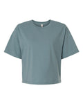 American Apparel Women's Fine Jersey Boxy Tee-1