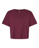 American Apparel Women's Fine Jersey Boxy Tee-1
