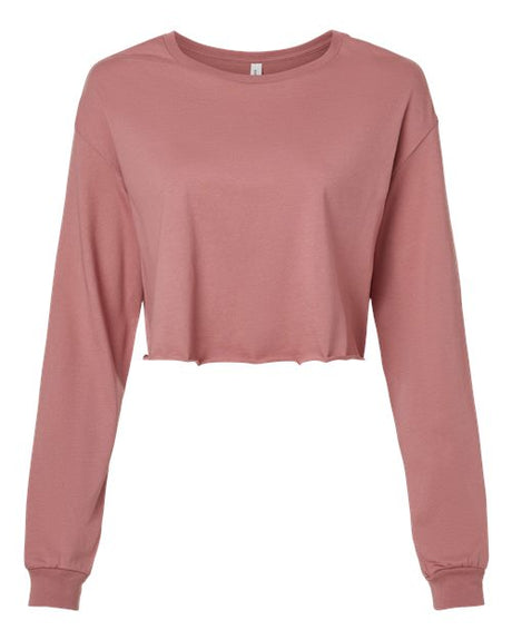 BELLA + CANVAS Women's FWD Fashion Crop Long Sleeve Tee-1