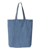 Liberty Bags Cotton Denim Gusseted Tote Bag-1
