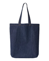 Liberty Bags Cotton Denim Gusseted Tote Bag-2