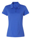 adidas Women's Textured Stripe Polo-1
