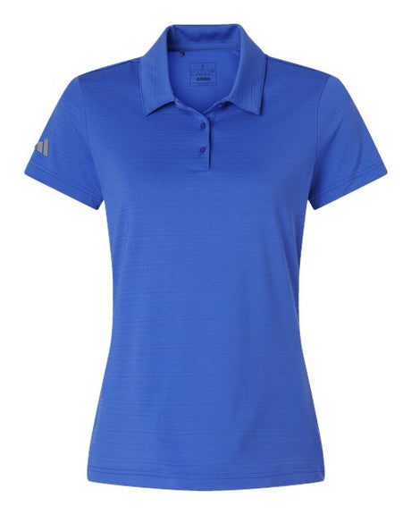 adidas Women's Textured Stripe Polo-1