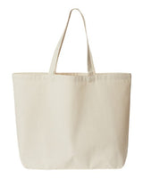 OAD Jumbo Recycled Midweight Gusseted Canvas Tote-2
