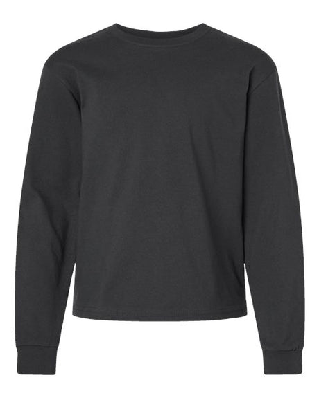 BELLA + CANVAS Youth 6oz. Heavyweight Long Sleeve Tee-1
