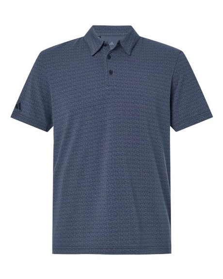 adidas Men's Blended Printed Polo-1