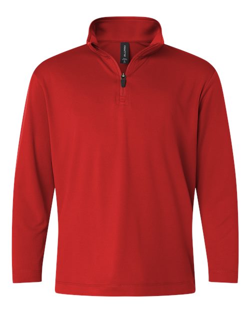 AllPro Youth Pro-Lock Performance Quarter-Zip Pullover-1