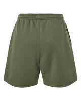BELLA + CANVAS Women's Cutoff Fleece Shorts-2