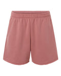 BELLA + CANVAS Women's Cutoff Fleece Shorts-1