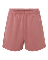 BELLA + CANVAS Women's Cutoff Fleece Shorts-1