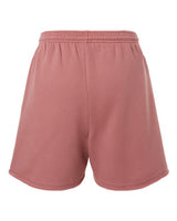 BELLA + CANVAS Women's Cutoff Fleece Shorts-2