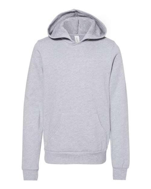 BELLA + CANVAS Youth Sponge Fleece Hoodie Sweatshirt-1