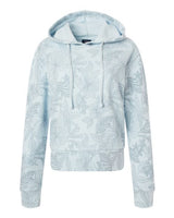 MV Sport Women's Maddie Floral Print Hooded Sweatshirt-1