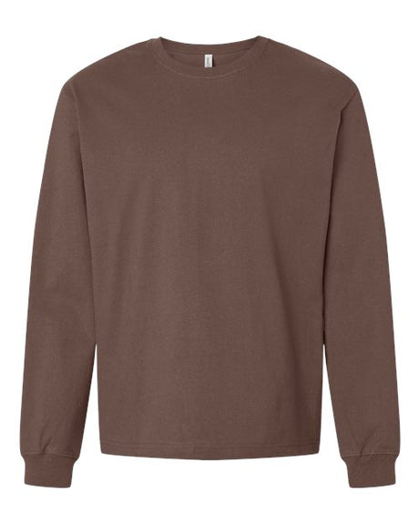 BELLA + CANVAS Men's 7.5 oz Heavyweight Long Sleeve Tee-1