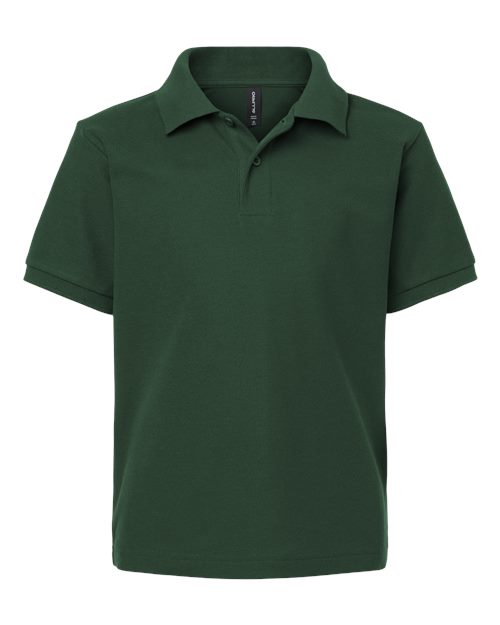 AllPro Youth Pique Polo-1