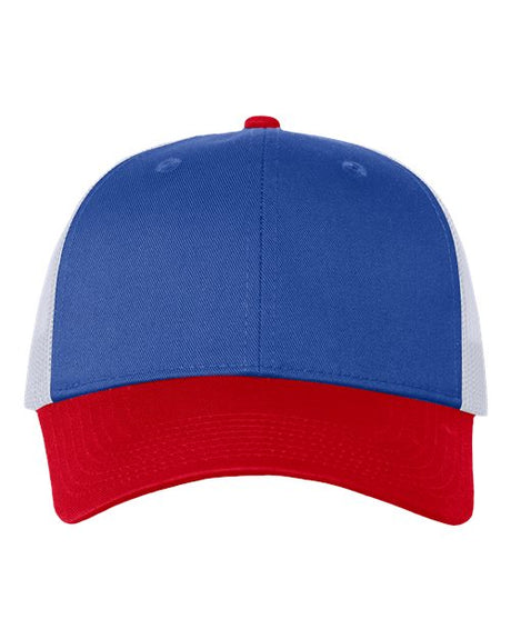 Valucap Mesh-Back Twill Trucker Cap-1