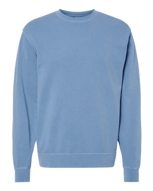Independent Trading Co. Men's Midweight Pigment-Dyed Crewneck Sweatshirt-1