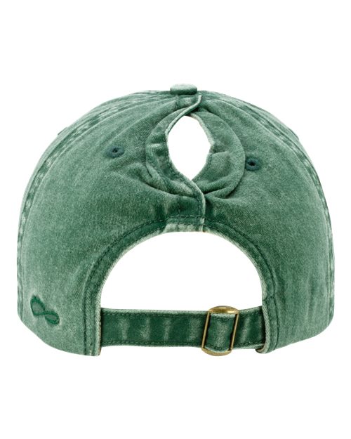 Infinity Her Women's Pigment-Dyed with Fashion Undervisor Cap-3