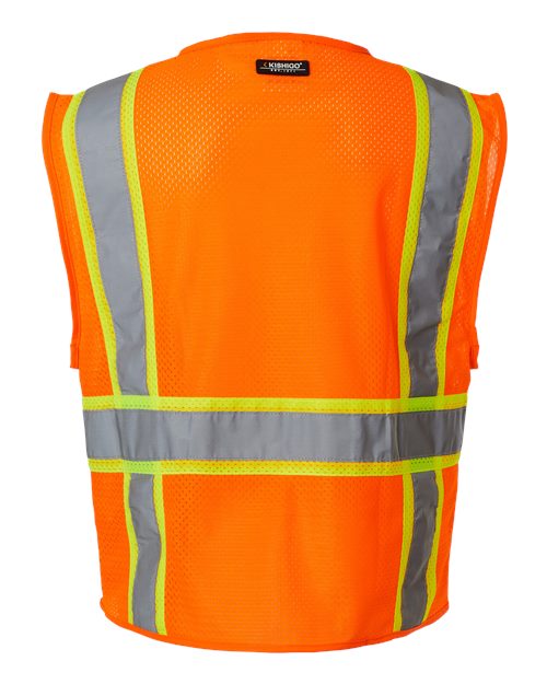 Kishigo Men's Ultra-Cool Multi-Pocket Vest-2