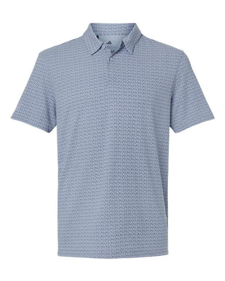 adidas Men's Blended Printed Polo-1