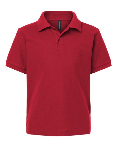 AllPro Youth Pique Polo-1