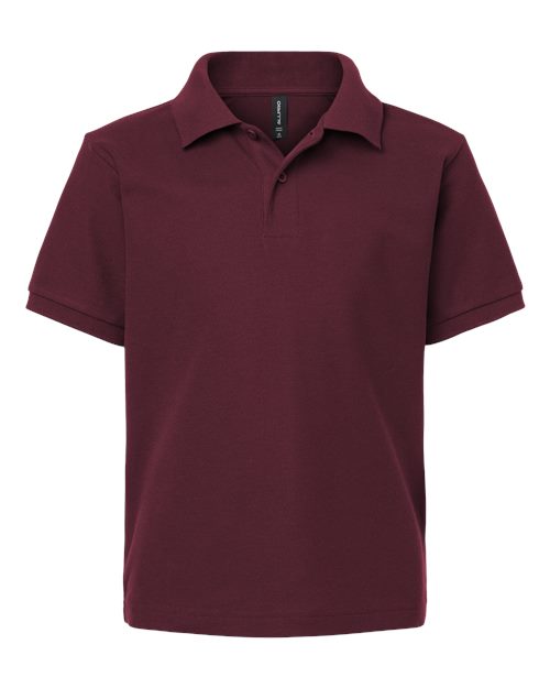 AllPro Youth Pique Polo-1