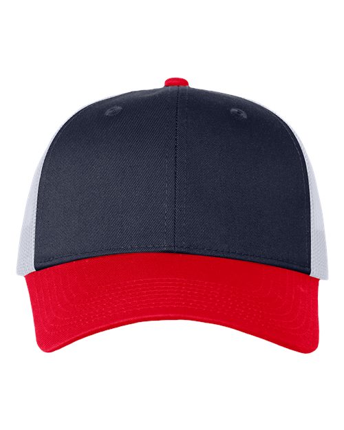 Valucap Mesh-Back Twill Trucker Cap-1