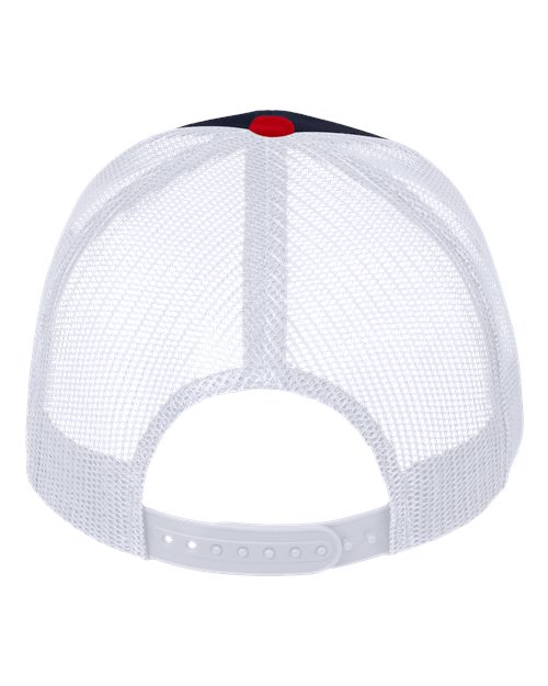 Valucap Mesh-Back Twill Trucker Cap-2