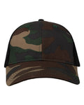 Valucap Mesh-Back Twill Trucker Cap-1